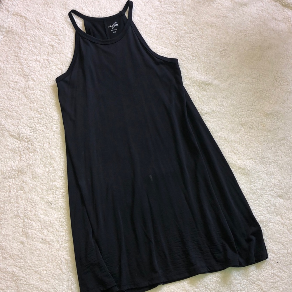 2/$20 Francesca’s Black Halter Top Dress